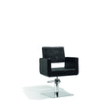 Sibel Cutting Chair Felicitas w/ Square Baes Croco Black