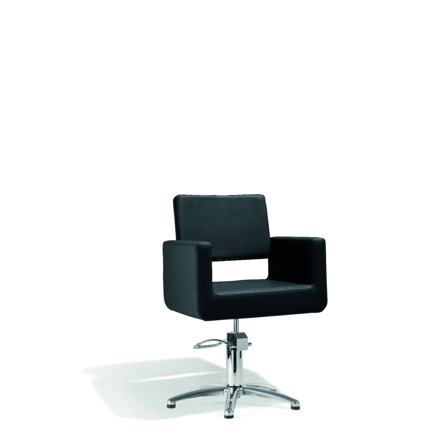 Sibel Cutting Chair Felicitas w/ 5-Star Base Black