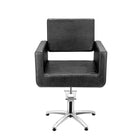 Sibel Cutting Chair Felicitas w/ 5-Star base Croco Black