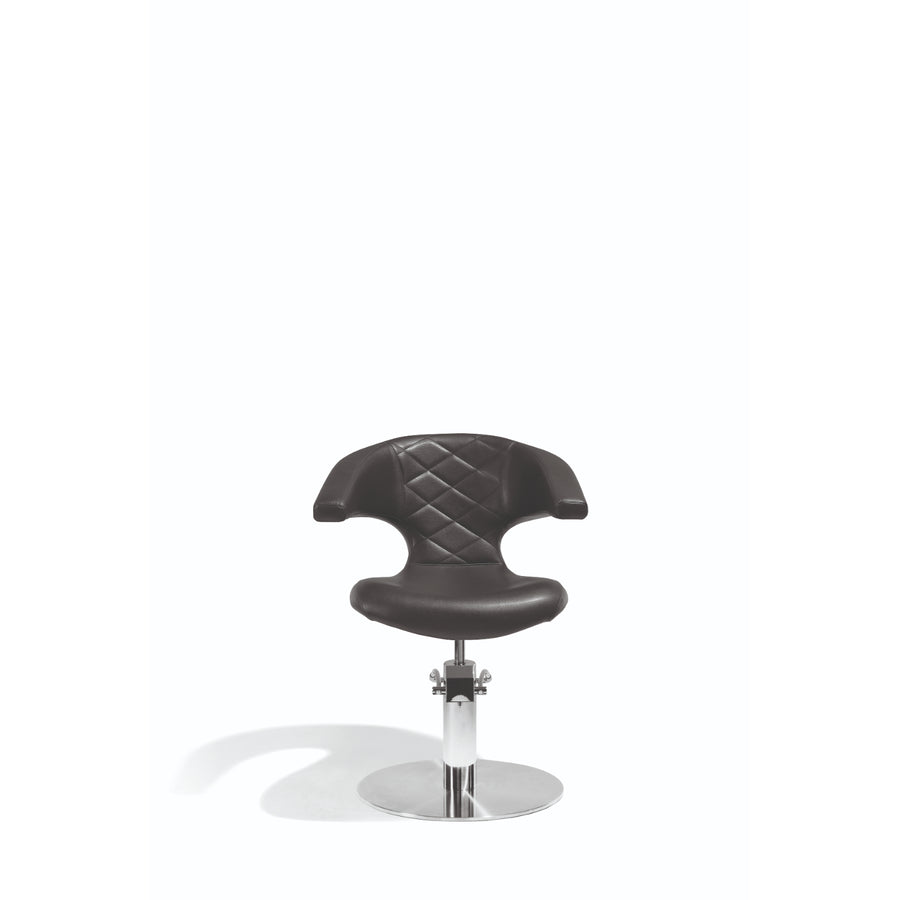 Sibel Cutting Chair Sensualis w/ Round Base Black