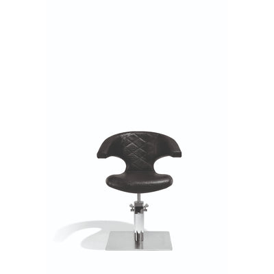 Sibel Cutting Chair Sensualis w/ Square Base Croco Black