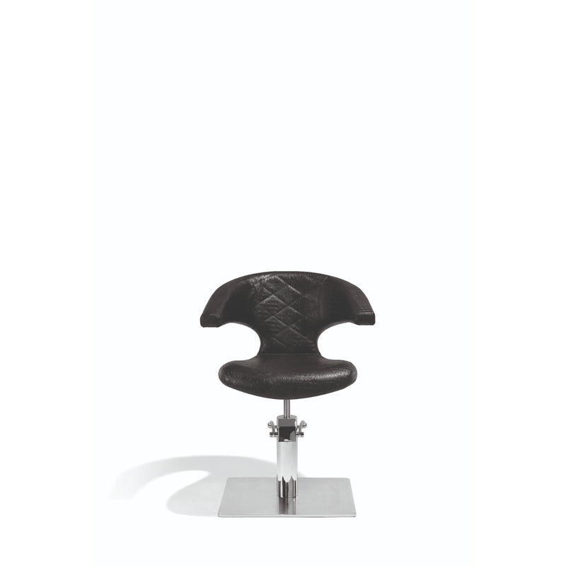 Sibel Cutting Chair Sensualis w/ Square Base Croco Black