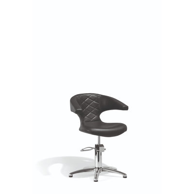 Sibel Cutting Chair Sensualis w/ 5-Star Base Black