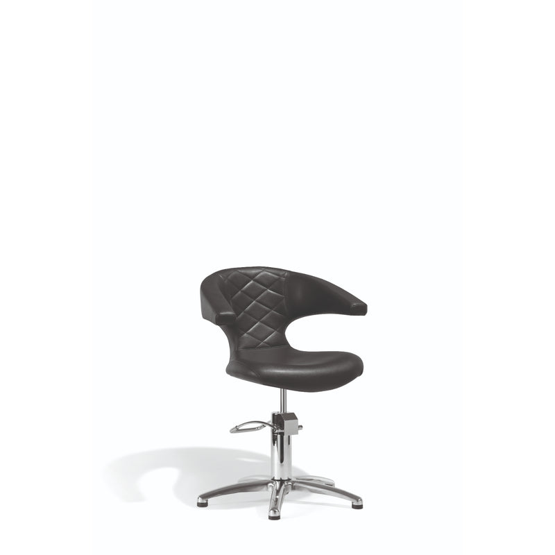 Sibel Cutting Chair Sensualis w/ 5-Star Base Black