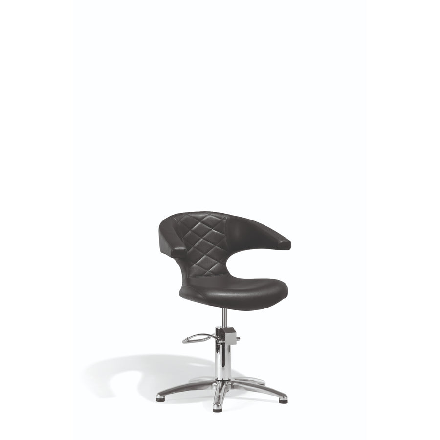 Sibel Cutting Chair Sensualis w/ 5-Star Base Black