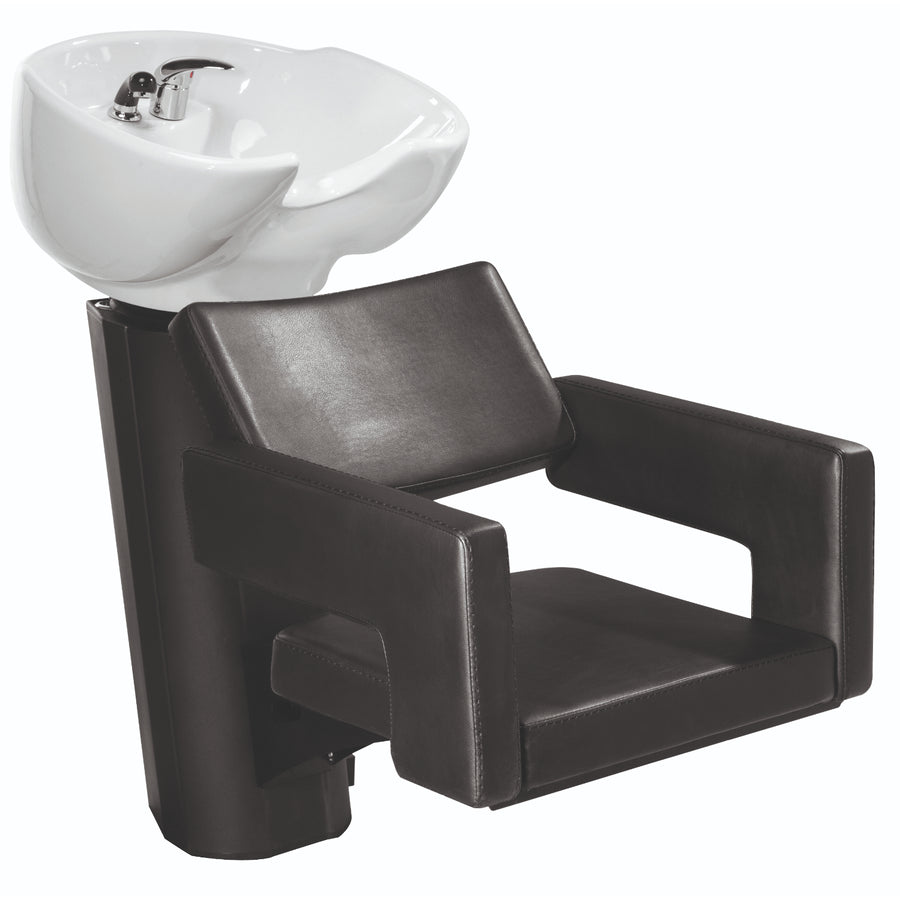 Sibel OBB Backwash Odeon w/ Chair &amp; Basin white