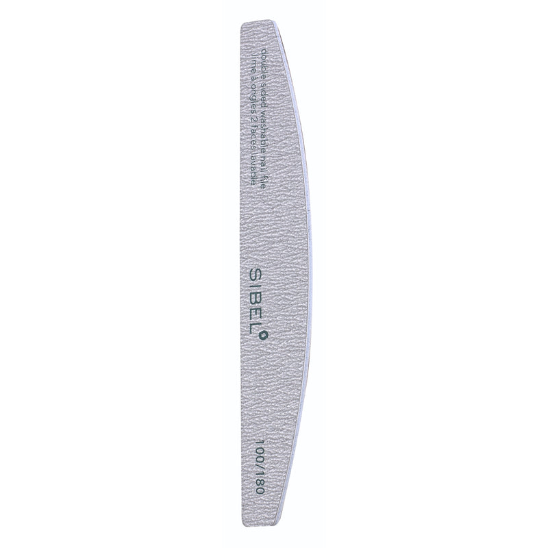 Sibel Emery Nagelvijl 2-weg Half-M. 100/180 Zebra 30 stuks