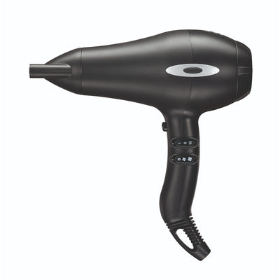Ultron Professional Boreas Ionische AC Compacte Haardroger Mat Zwart EU