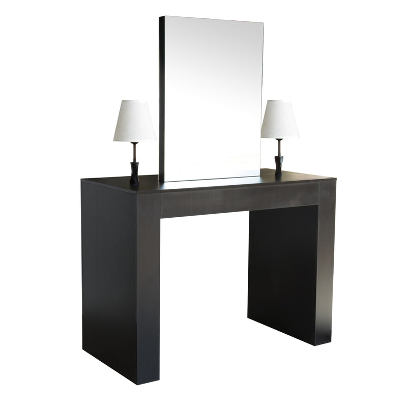 Sibel Styling Unit Isla Dubbelzijdig met lampen Zwart