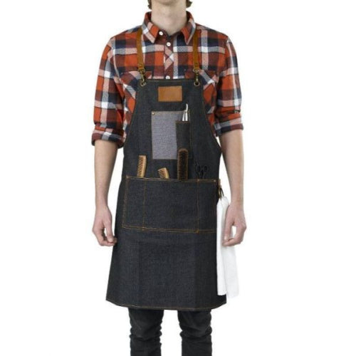 Barburys Multifunctioneel Schort Macho Denim