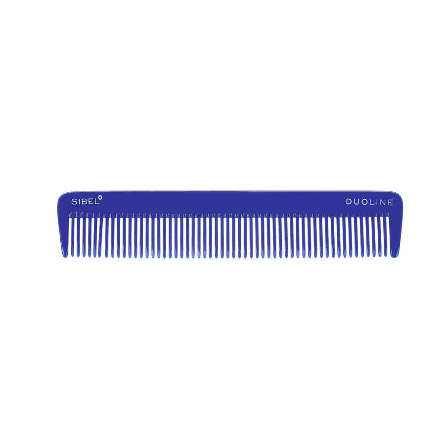 Sibel snijkam Duoline Cellulose Acetaat Donkerblauw 19cm
