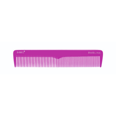 Sibel snijkam Duoline Cellulose Acetaat Roze 19cm