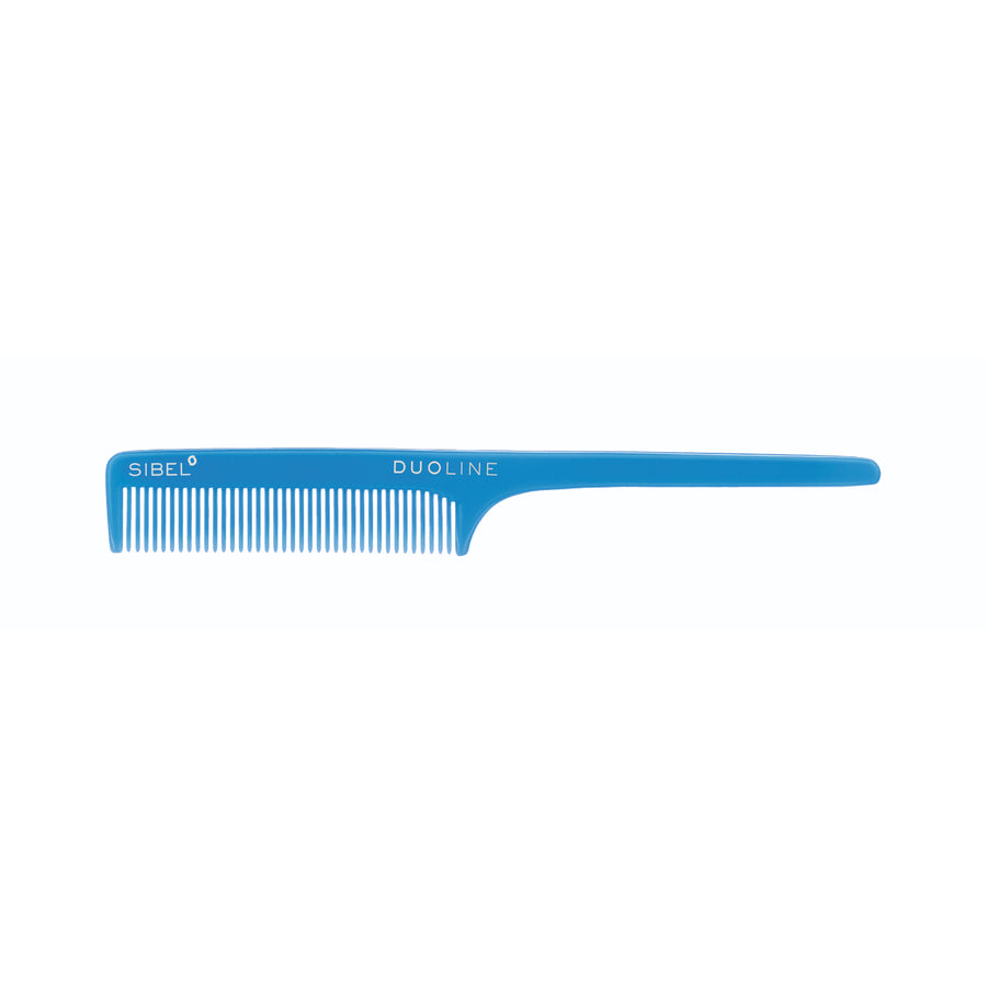 Sibel snijkam Duoline Cellulose Acetaat Lichtblauw 19cm