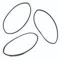 Sibel Elastische Haarbandjes Zwart 35mm 250 stuks