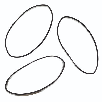 Sibel Elastische Haarbandjes Zwart 35mm 250 stuks