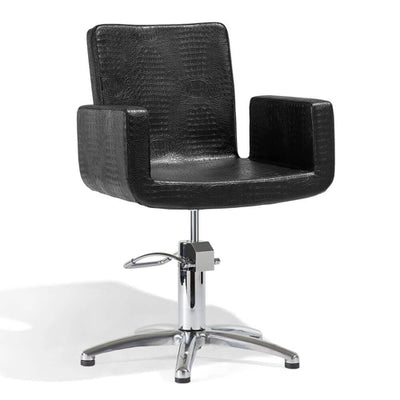 Sibel Cutting Chair Capricious w/ 5-Star Base Black