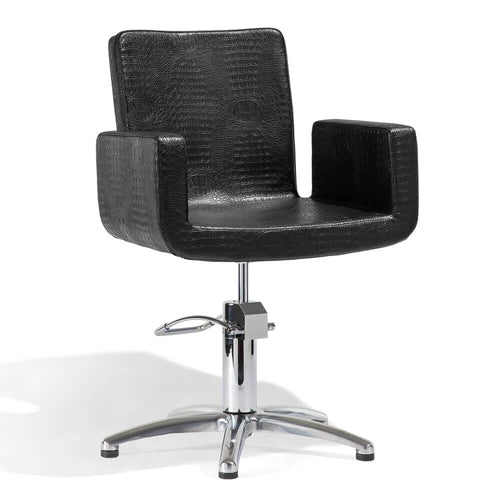 Sibel Cutting Chair Capricious w/ 5-Star Base Black