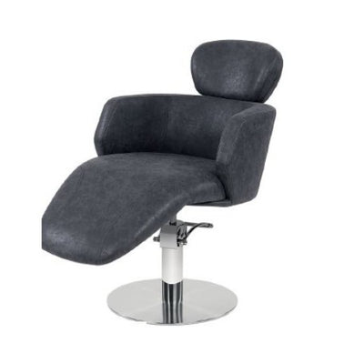 Sibel Cutting Chair Ariana w/ Round Base White
