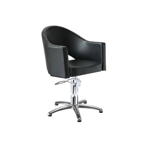Sibel Styling Chair Magnus w/ 5-Star Base Black