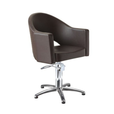 Sibel Styling Chair Magnus w/ 5-Star Base Brown
