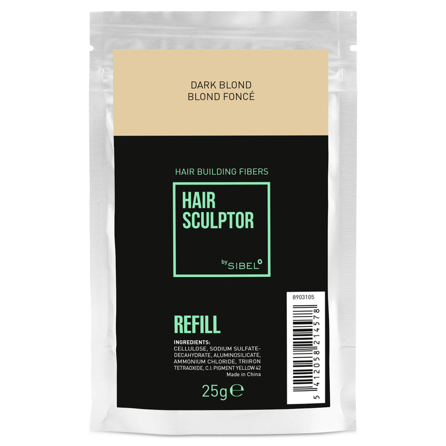 Sibel HS Haaropbouwende Vezels Navulling Donker Blond 25g