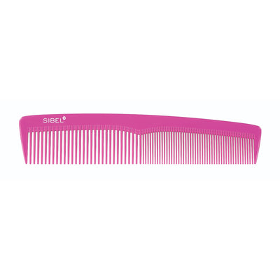 Sibel Styling-kam Delrin 107 Roze 21.6cm