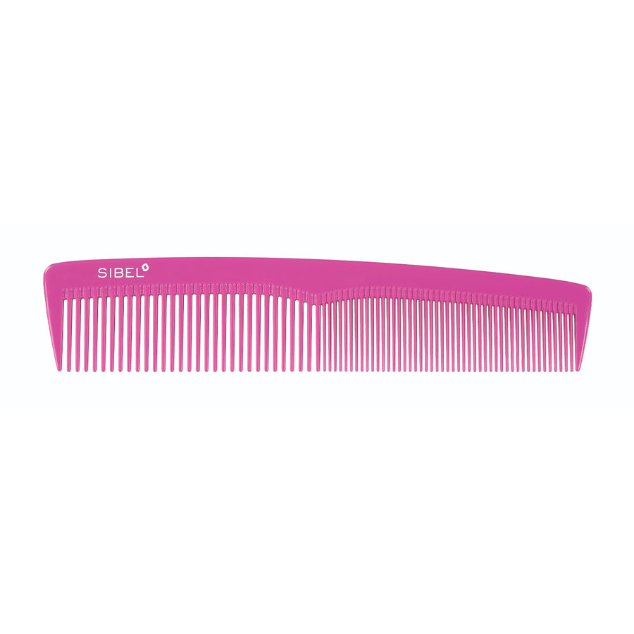 Sibel Styling-kam Delrin 107 Roze 21.6cm