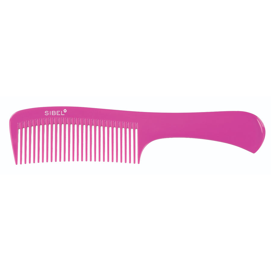 Sibel Brede tandenkam Delrin 111 Roze 22cm