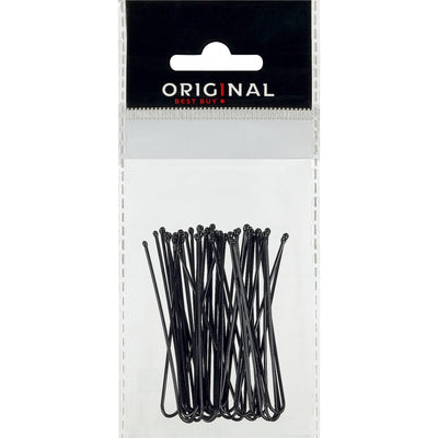 Sibel OBB Pins Metal Straight 50mm Zwart 25   stuks
