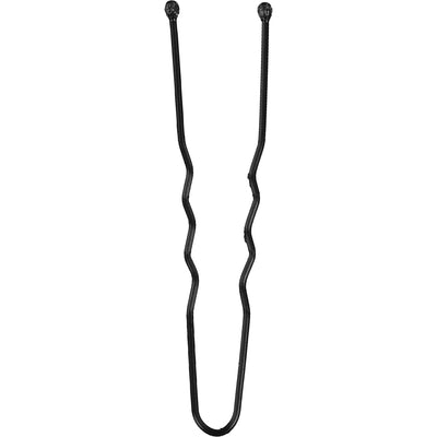 Sibel OBB Pins Metal Wavy 50mm Zwart 25   stuks