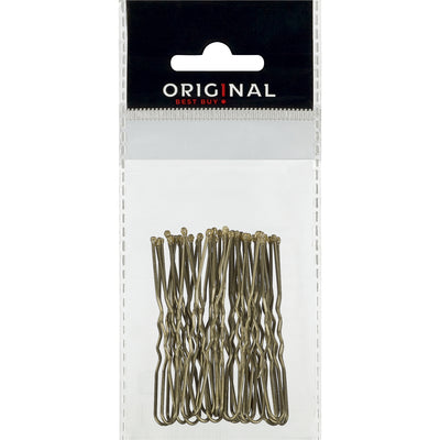 Sibel OBB Pins Metal Wavy 50mm Goud 25   stuks