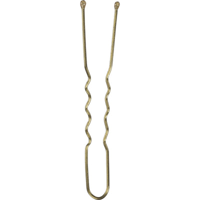 Sibel OBB Pins Metal Wavy 60mm Goud 25   stuks
