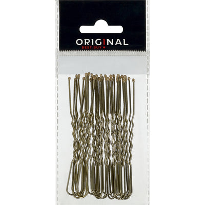 Sibel OBB Pins Metal Wavy 70mm Goud 25   stuks