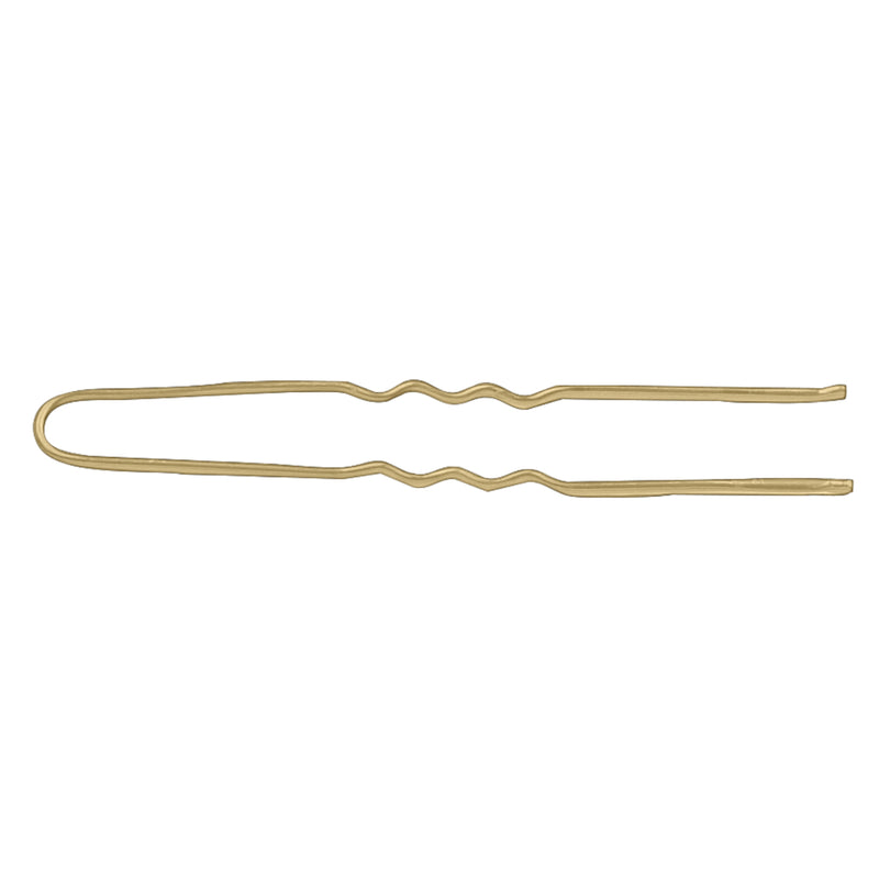 Sibel OBB Pins Metal Wavy 50mm Goud 400   stuks