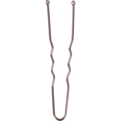 Sibel OBB Pins Metal Wavy 50mm Bruin 400   stuks