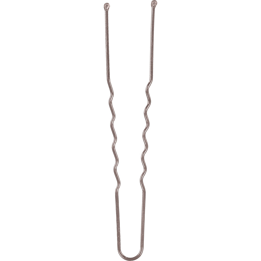 Sibel OBB Pins Metal Wavy 70mm Bruin 400   stuks