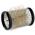 Sibel Metal Roller Zwart 28mm Kort 12 stuks