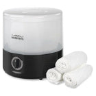 Barburys Katoenen Handdoeken Steamer Wit