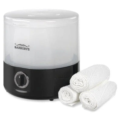 Barburys Katoenen Handdoeken Steamer Wit