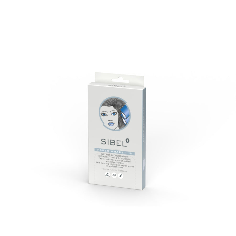Sibel Highlight wikkels 10cmx18cm 250 stuks