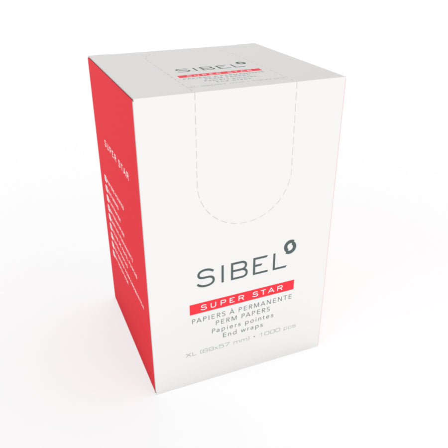 Sibel Perm Papers haarpunten Superstar doos 1000 stuks
