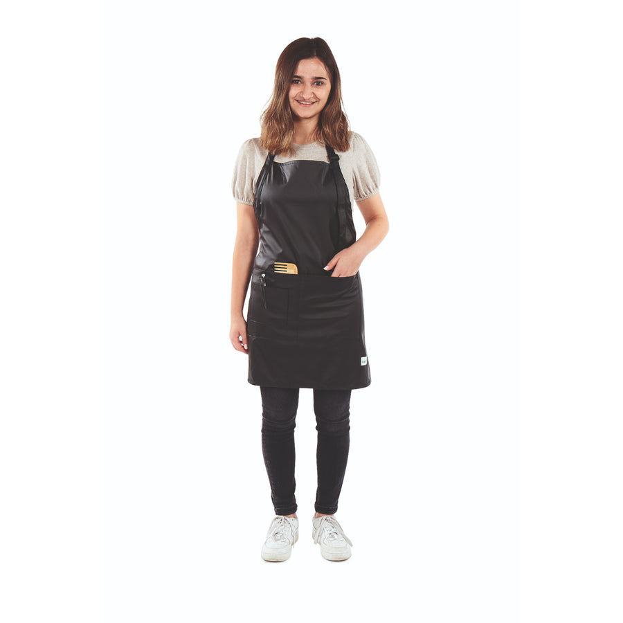 Sibel multifunctioneel schort Carine zwart