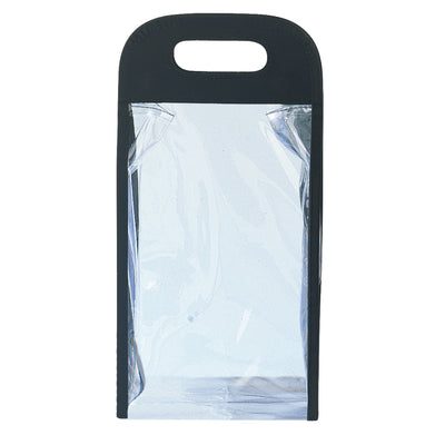 Sibel Cosmetisch Tasje PVC Duo Zwart