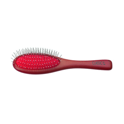 Sibel Platte borstel Classic 40 Ovaal Hout Naturel 21.8cm