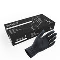 Sibel Black&amp;Pro Gloves Reuseable Latex Satin Black L 20 stuks