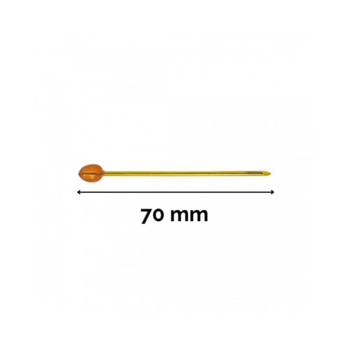 Sibel Roller Pin Metaal/Kunststof 70mm 100 stuks