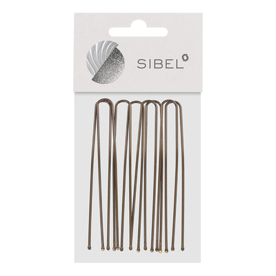 Sibel Fijne gegolfde grips Suzon Blond 8,2cm 8 stuks