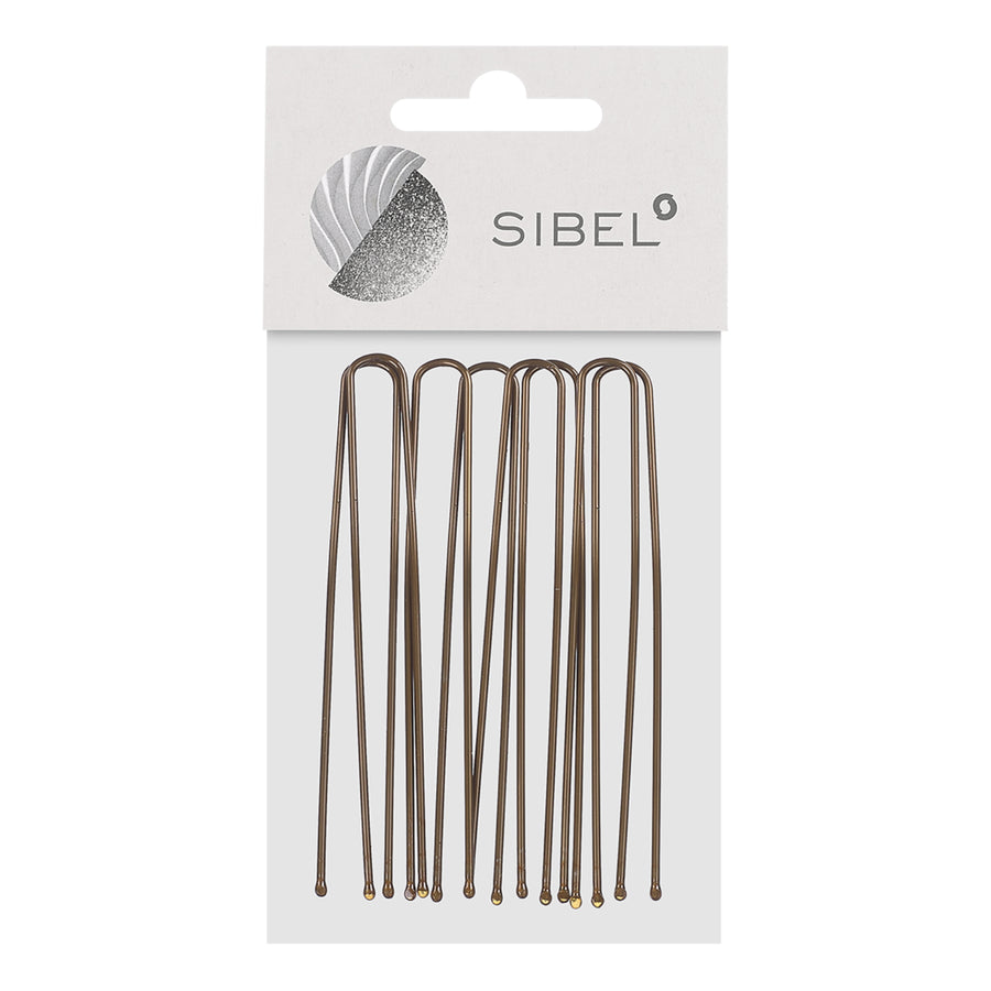 Sibel Fijne gegolfde grips Suzon Blond 8,2cm 8 stuks