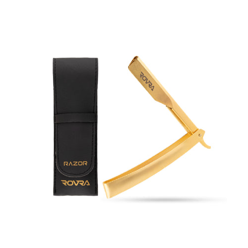 Rovra Stainless Steel Razor – Gold Edition
