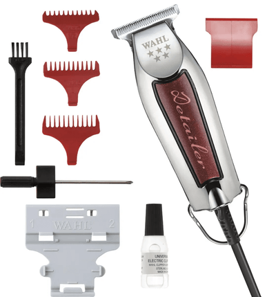 Wahl Detailer 5-Star T-Wide 40.6mm Chrome/Rood